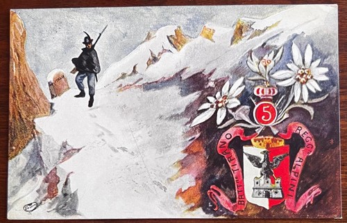 Cartolina militare - cartolina, "5°