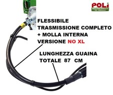 ACTIVE DECESPUGLIATORE GUAINA FLESSIBILE + MOLLA TRASMISSIONE ORIGINALE NO XL