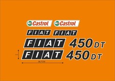 DECALCOMANIE RESTAURO FIAT 450