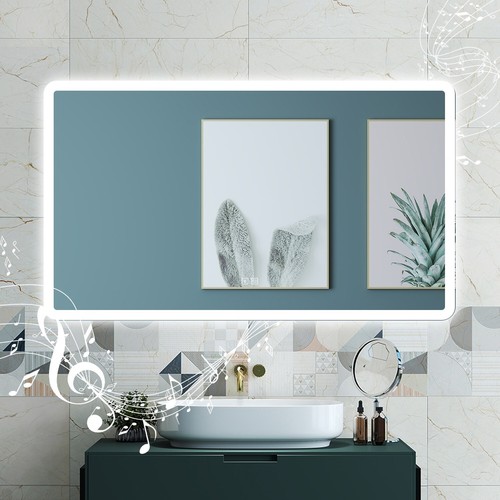 Ocean specchio bagno blue - specchio, bagno|blue