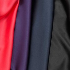 Tessuto Pura Seta Raso Tinta