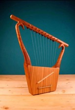 10 corde arpa re David lira