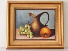 Olio su tela, tavolo studio