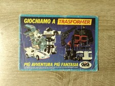 Primo catalogo Transformers
