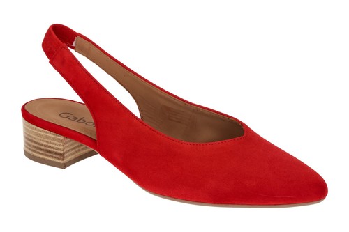 Scarpe gabor 520 rosse - scarpe,