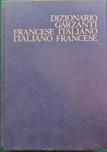 Dizionario garzanti - dizionario,