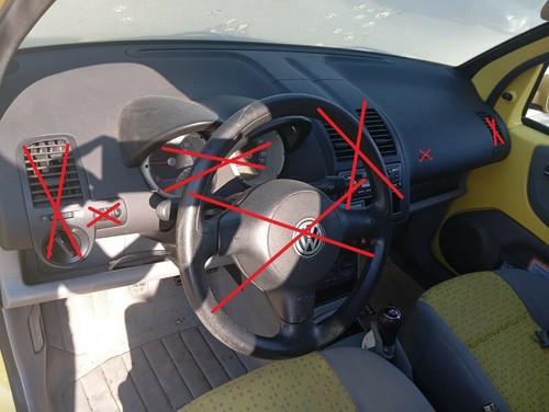 Cruscotto volkswagen lupo 6x1 - lupo,