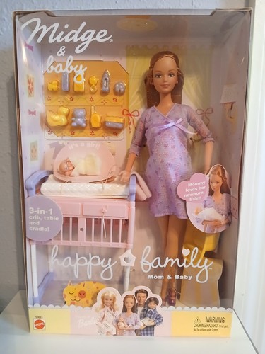 Barbie mattel 2002 famiglia - barbie,