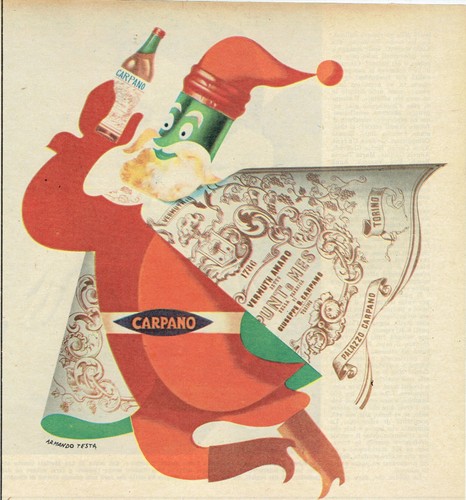 Carpano vermuth babbo natale - vermuth,