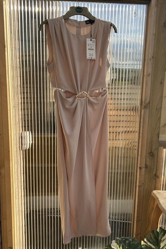 Maxi abito zara nudo - abito, beige