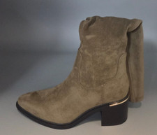 stivali scarpe donna KHARISMA altezza sotto ginocchio alcantara taupe