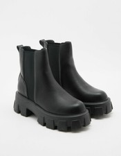 TALLY WEIJL BLACK CHUNKY SOLE