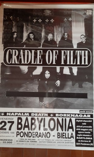 Cradle filth napalm - of, +