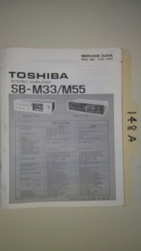 Toshiba m33 m55 manuale di - toshiba, sb-m33