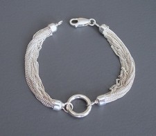 " MILLEFILI " BRACCIALE BRACCIALETTO in ARGENTO 925 - Il Giardino del Gioiello