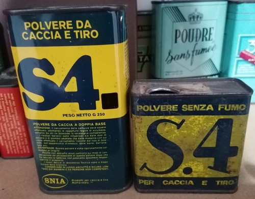 Scatola latta polvere - scatola,
