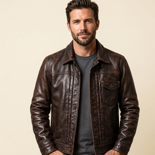 Cappotto vero uomo - , marrone