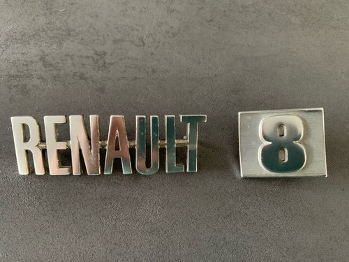 Renault logo emblema r8 - 8,