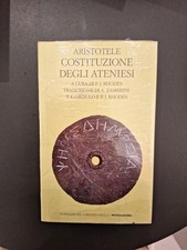 Aristotele, Costituzione degli