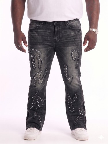 Jeans uomo nero - , leggero