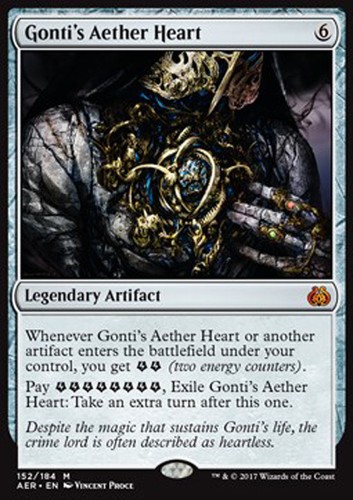 Mtg gonti aether heart - gonti's,