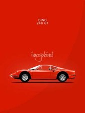 Poster - Classic Dino 246 GT