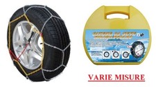 CATENE DA NEVE 9 mm PER PNEUMATICI AUTO mod. KILIMANGIARO varie misure OMOLOGATE