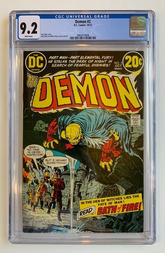 Demon comics cgc - #2,, dc