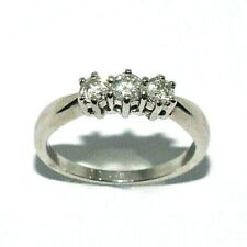 Anello Trilogy In Oro Bianco