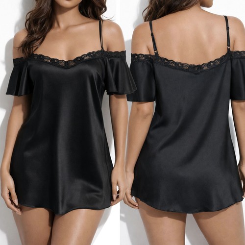 Top donna nero raso - donna,