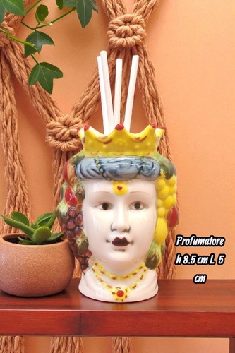 Profumatore porcellana testa - porcellana,