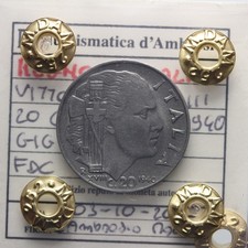 DN - Regno d'Italia - 20 centesimi 1940 FDC - Vittorio Emanuele III - 13666