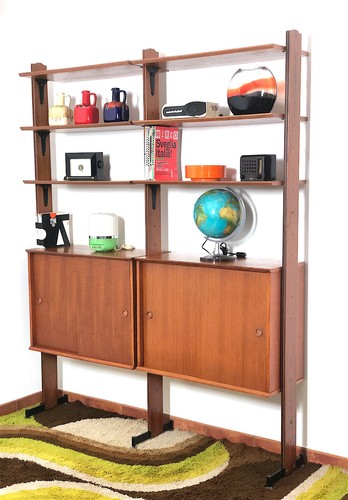 Libreria campate bifacciale - libreria,