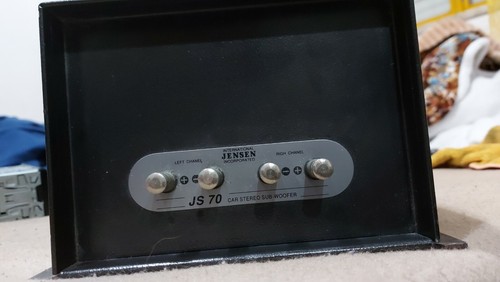 Vintage subwoofer marca jensen - subwoofer,