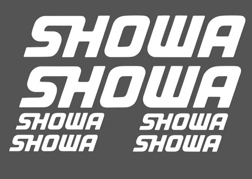 Adesivi showa bianco 6pz - 6,
