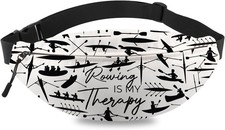 MYSOMY Borsa da Canottaggio Equipaggio Allenatore Team Regalo è la Mia Terapia Wb3 