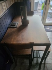 Tavolo da pranzo rustico e confezione piatta x1 panca *acquirente da organizzare e pagare le spese postali*