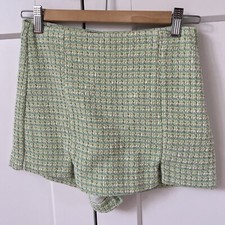 Zara Skort verde chiaro XS