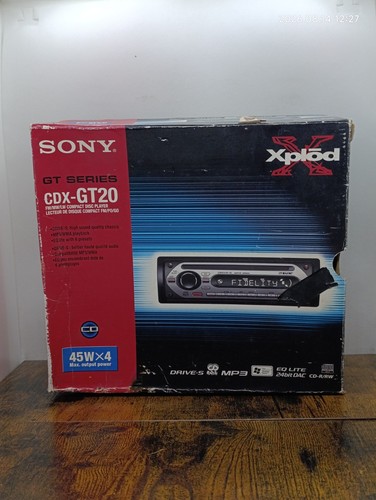 Autoradio sony cdx gt20 - cd, cdx-gt20