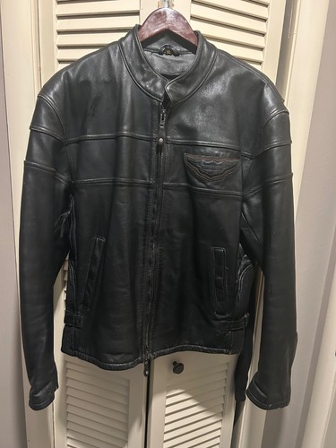 Giacca pelle harley - pelle,