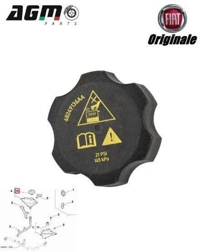 Tappo serbatoio acqua - tappo,