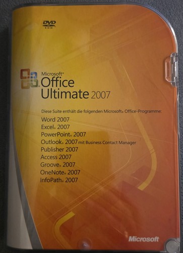 Microsoft office ultimate 2007 - microsoft,