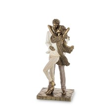 Coppia statuina scultura