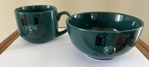 Tazza caffè ciotola viso - da, e