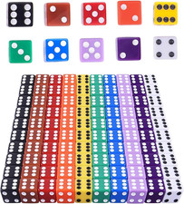 Set Di 100 Dadi Colorati a 6