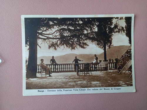 Cartolina barga viaggiata - barga,