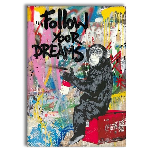 Follow your dreams quadro - -,