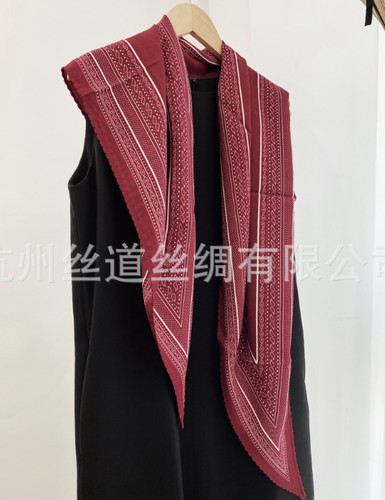 Stripe print cashmere - stripe,