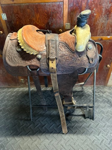 Billy cook roping saddle 5 - roping,