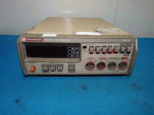 Multimetro advantest tr6843 - multimetro,